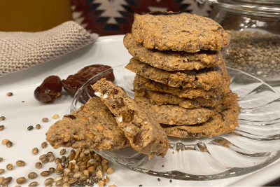 Hafer-Kekse mit Hanfcrispy - viele Nährstoffe, Ballaststoffe und ein besonders leckerer Geschmack!