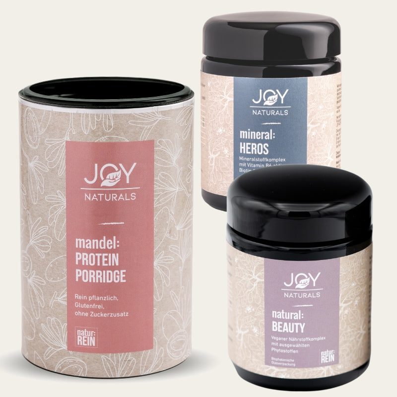 Natural Beauty Boost & Mandelprotein-Power: Das ultimative Vorteilsbundle für Haut, Haare und Nägel