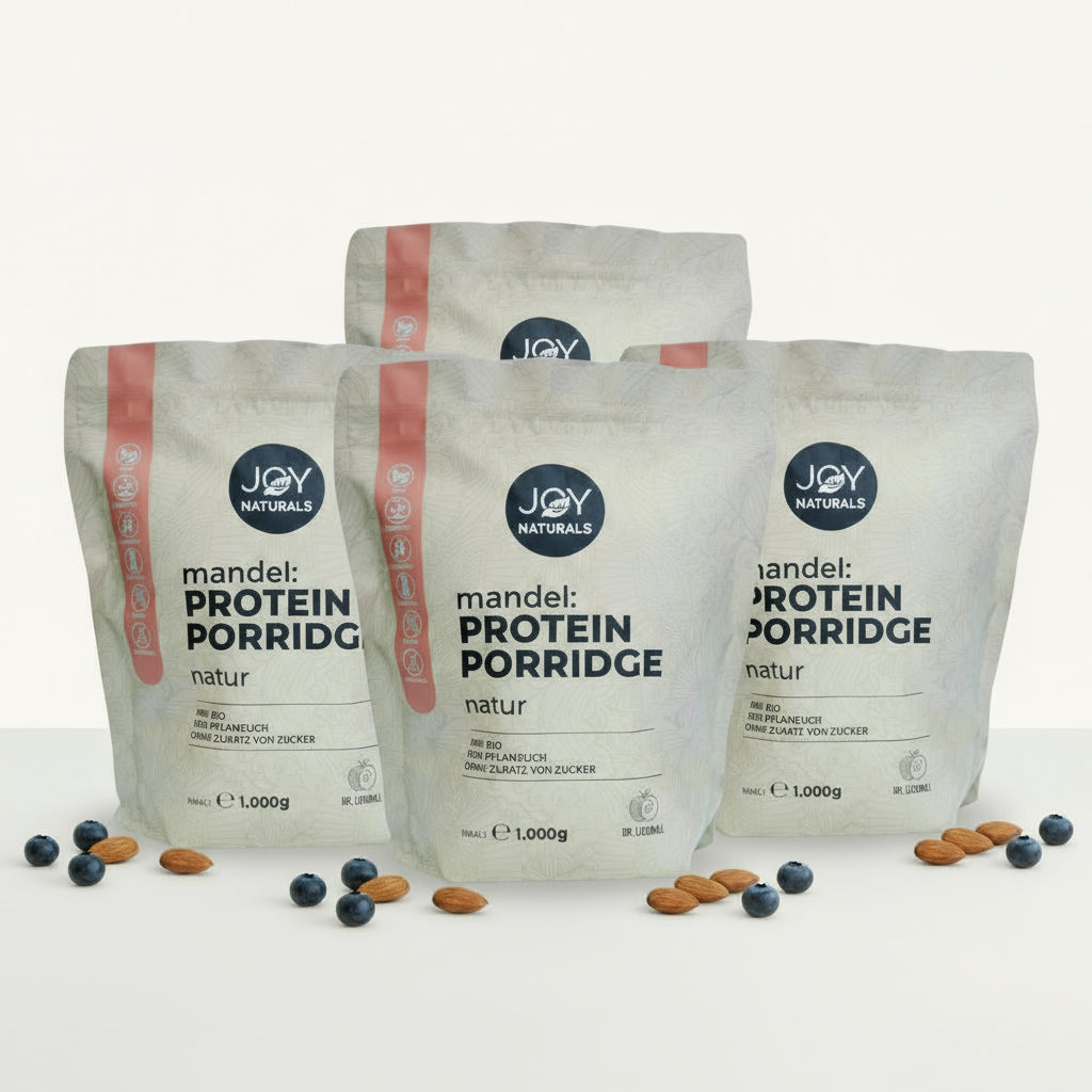 Mandelprotein Porridge Bio – Megapack