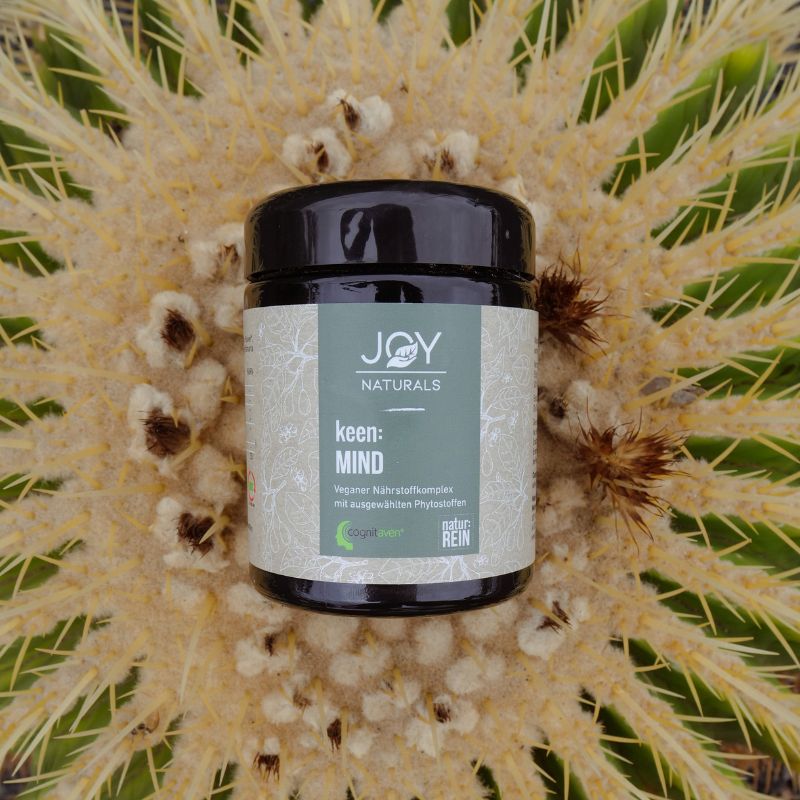 Veganer Nährstoffkomplex für Konzentration, Aufmerksamkeit & mentale Fitness mit dem wertvollen pflanzlichen Extrakt cognitaven®.