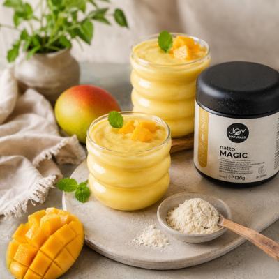 Cremiger Mango-Lassi mit natto:MAGIC