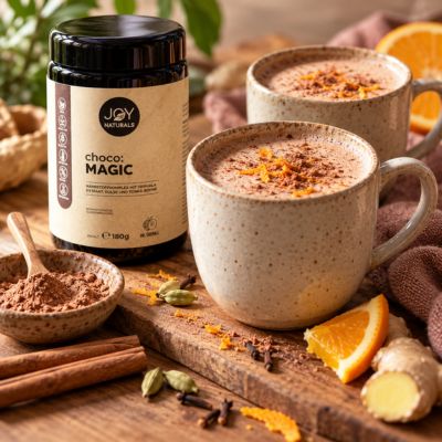 Schoko-Orangen-Chai mit choco:MAGIC