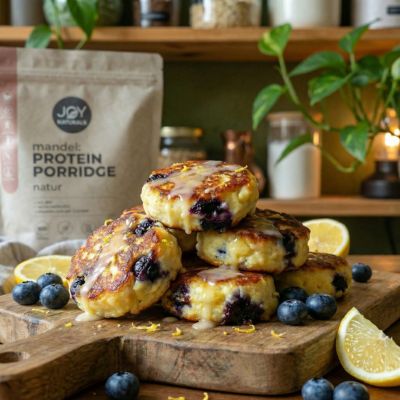 Zitronen-Heidelbeer-Mini-Muffins