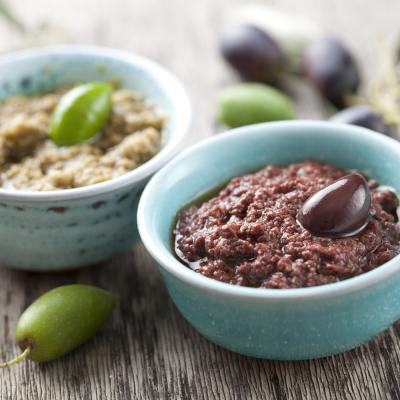 Herzhafte Oliven-Tapenade