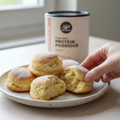 Protein Apfel Bites - Super proteinreich, herrlich saftig und richtig lecker