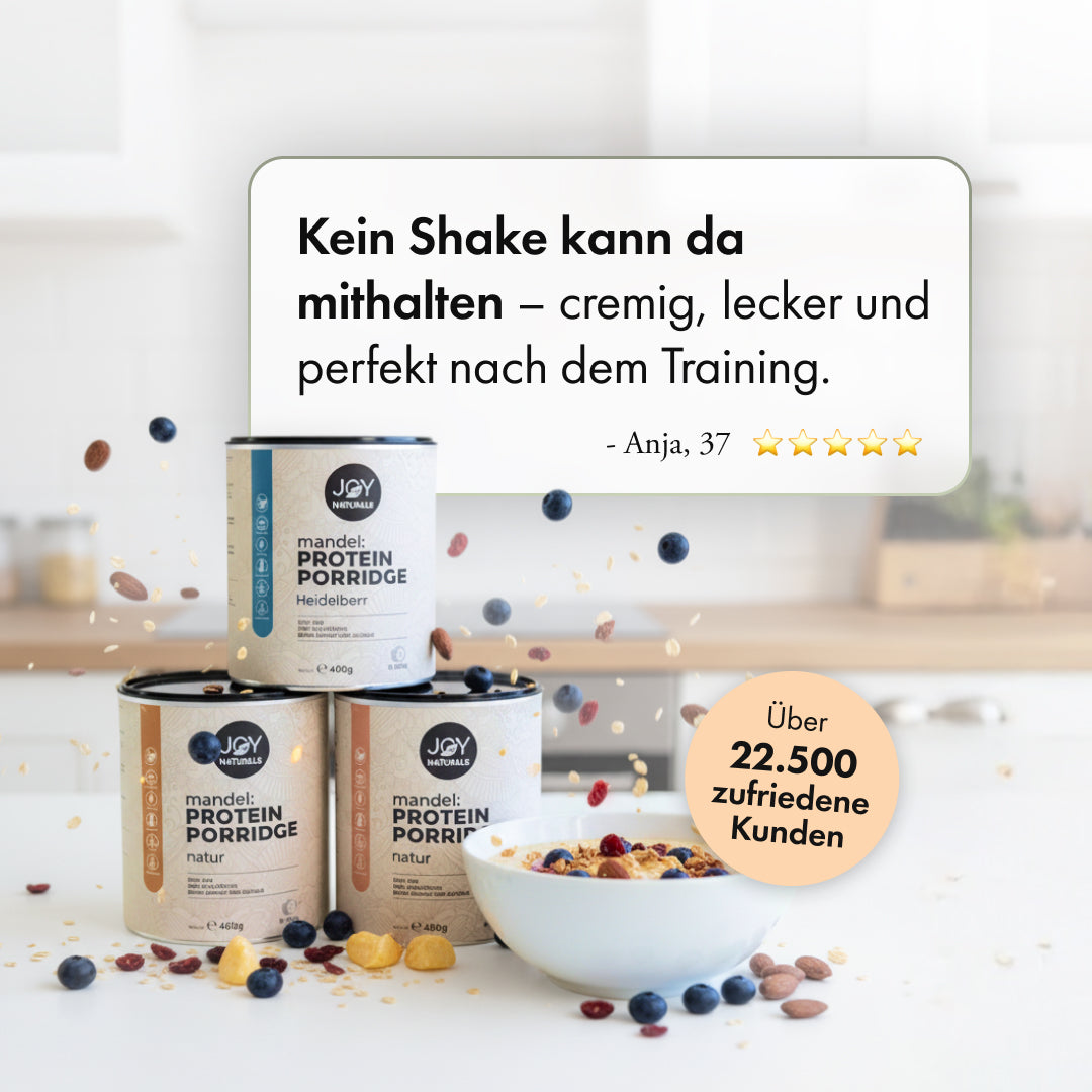 3er Probierpaket Mandel Protein Porridge