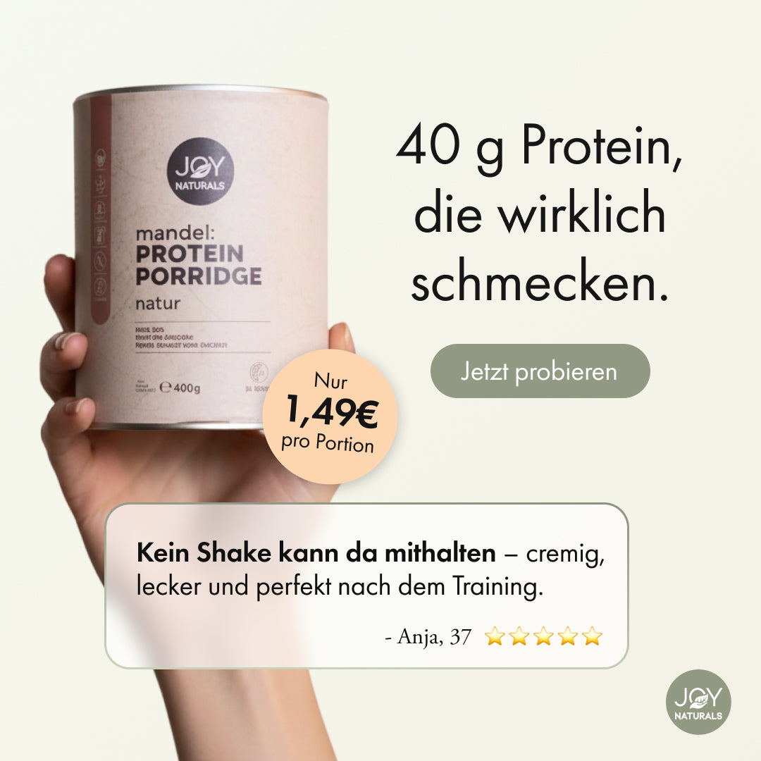 3er Probierpaket Mandel Protein Porridge