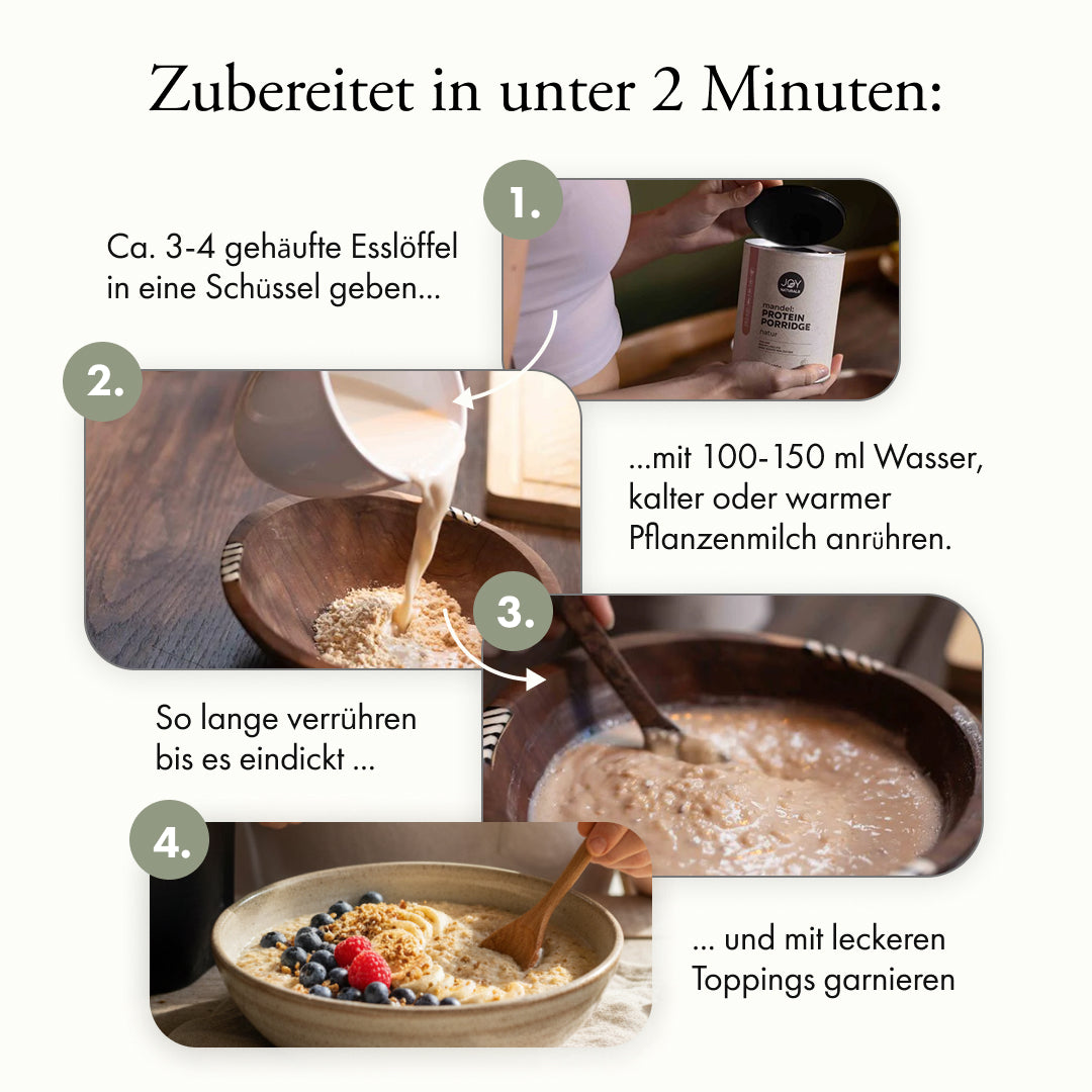 Mandel Protein Porridge Bio