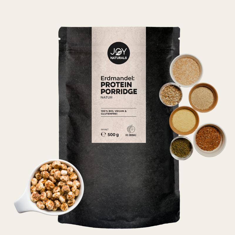 Bio Erdmandel Protein Porridge 3 Sorten – individuell mixen