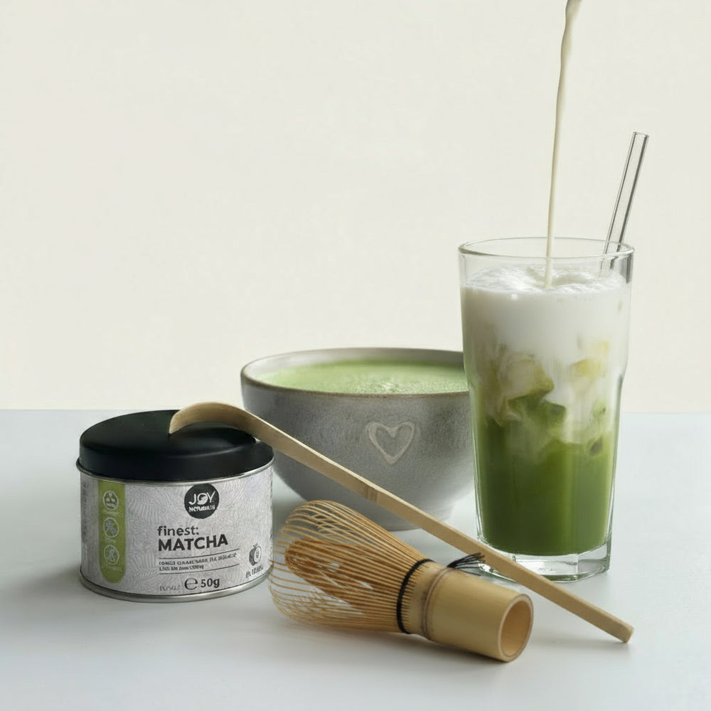 finest:MATCHA Set (Bio Matcha Pulver, Matcha-Schale, Matcha-Besen, Matcha-Löffel)