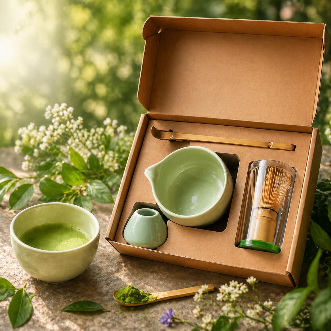 Matcha Set Premium – Komplettes Matcha Zubehör-Set für authentischen Genuss