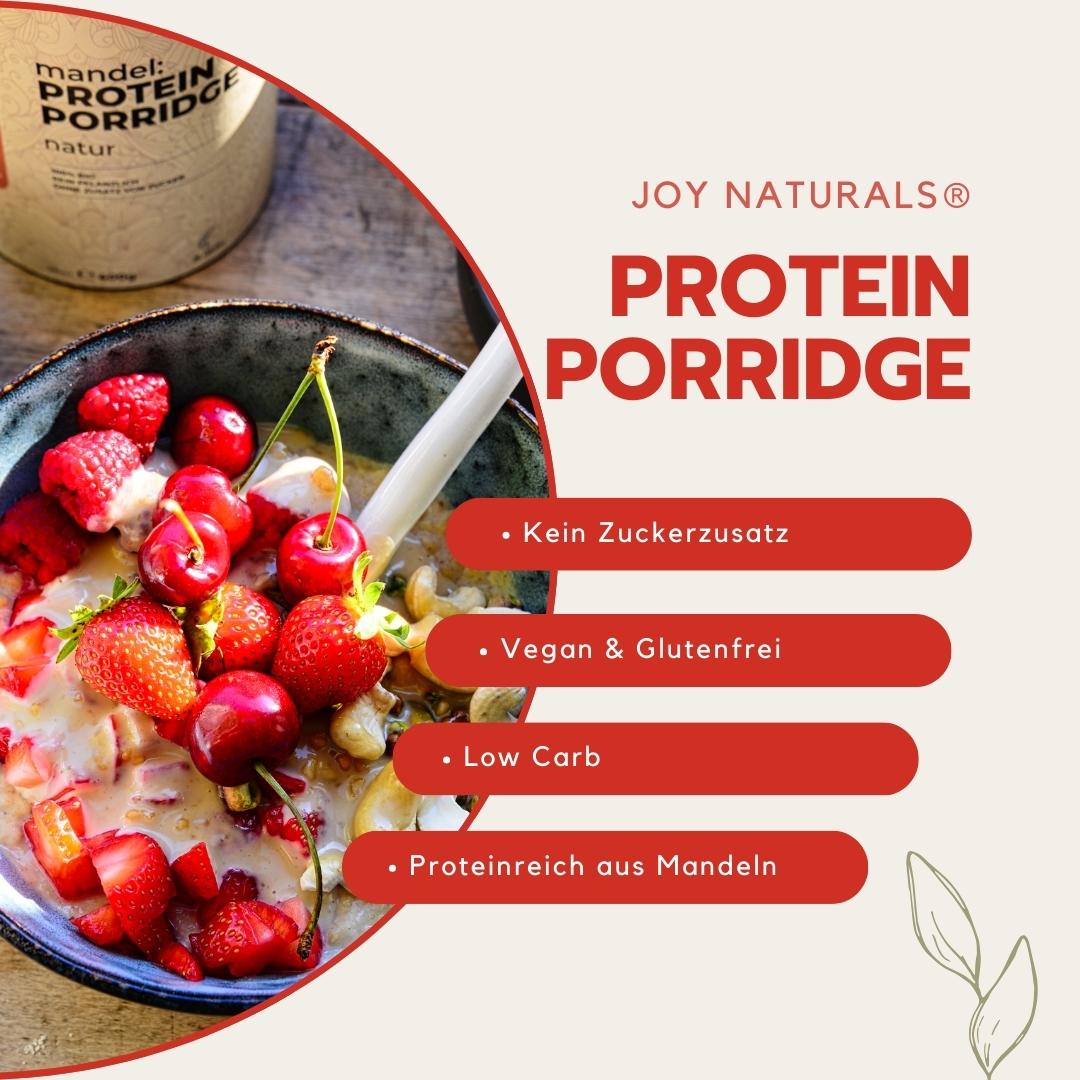 Proteinreich aus Mandeln, ohne Zuckerzusatz, Glutenfrei, vegan, Low Carb