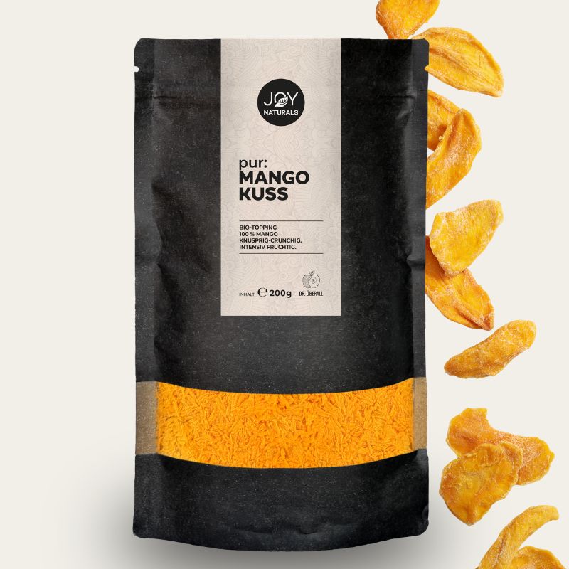 knusprige Mango Flocken von JOY NATURALS