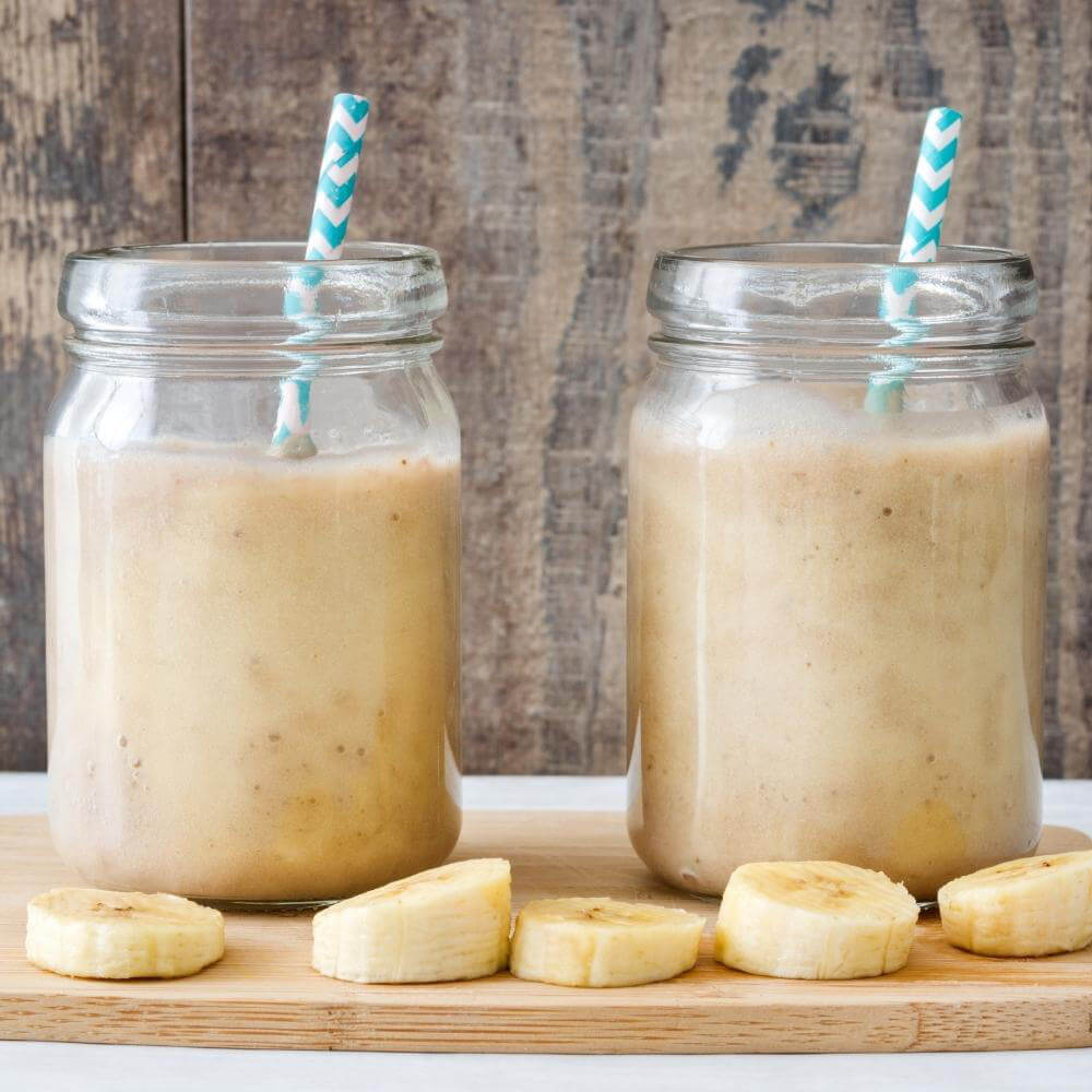 Bananensmoothie, aufgewertet mit golden:AGES.